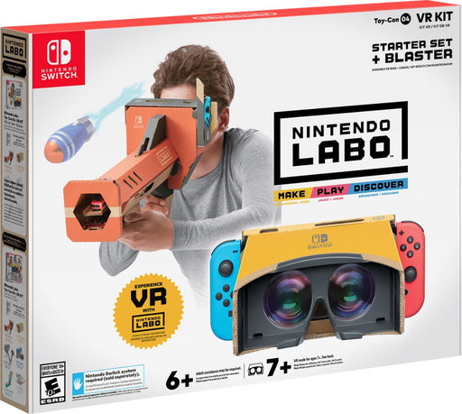 Nintendo Labo Toy-Con 04: Starter Set + Blaster (Nintendo Switch) - for just $0! 