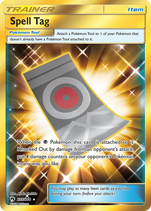 Spell Tag (235/214) [Sun & Moon: Lost Thunder] - for just $2.45! 