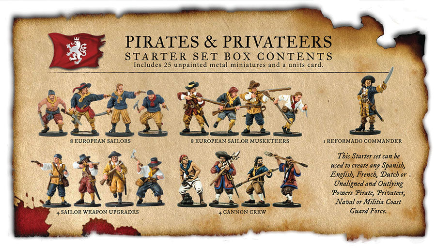Blood & Plunder: European Pirates aned Privateers Nationality Set - for just $65! 