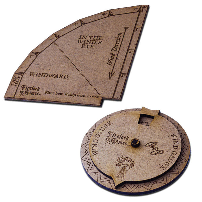 Blood & Plunder: Sea Template Set - for just $7.50! 