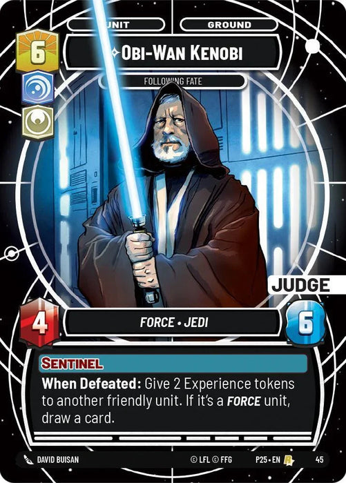 Obi-Wan Kenobi - Following Fate (45) (45) [Judge Promos] - for just $21.50! 