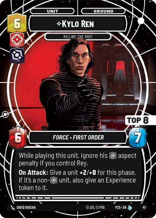 Kylo Ren - Killing the Past (47) (Top 8) (47) [Store Showdown Promos] - for just $133.20! 