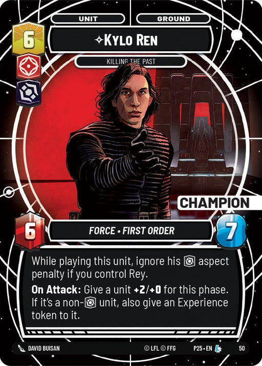 Kylo Ren - Killing the Past (50) (Champion) (50) [Store Showdown Promos] - for just $3000! 