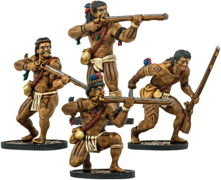 Blood & Plunder: Native American Warrior Musketeers Unit - for just $6! 