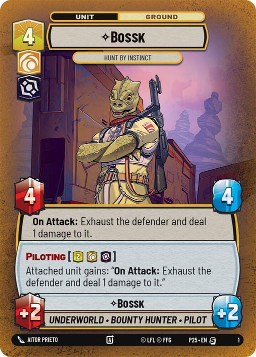 Bossk - Hunt By Instinct (1) (1) [Store Showdown Promos] - for just $1.60! 