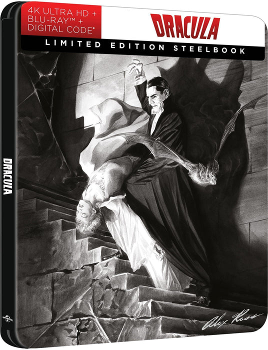 Dracula (1931) Steelbook [4K Ultra HD + Blu-ray + Digital] - for just $34.99! 