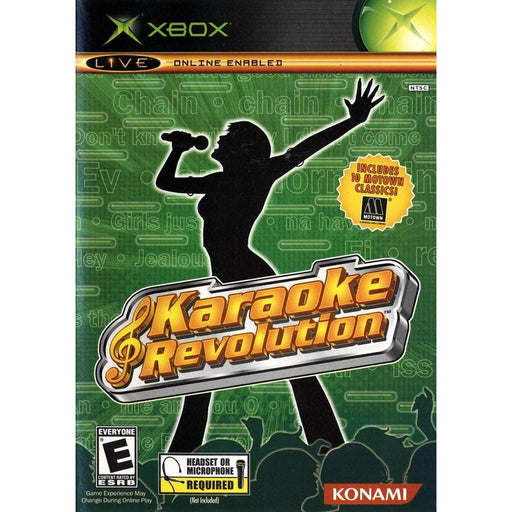 Karaoke Revolution (Xbox) - Just $0! Shop now at Retro Gaming of Denver