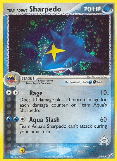 Team Aqua's Sharpedo (5/95) [EX: Team Magma vs Team Aqua] - for just $18.40! 