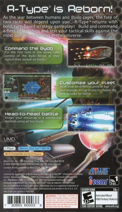 R-Type Command – PlayStation Portable (PSP) - for just $0! 