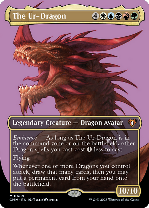 The Ur-Dragon (CMM-689) - Commander Masters (Borderless) - for just $14.05! 
