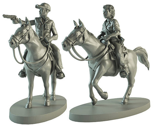 The Walking Dead: All Out War - Maggie and Glenn on Horseback - for just $29.99! 