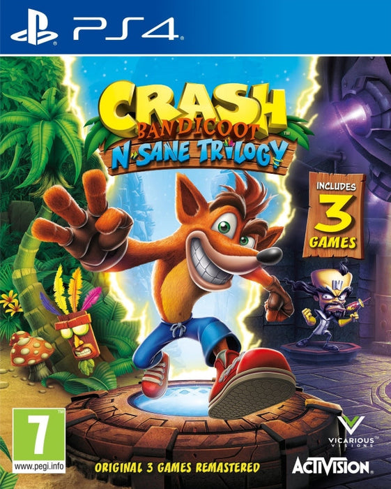Crash Bandicoot N-Sane Trilogy [European Import] (PlayStation 4) - for just $0! 