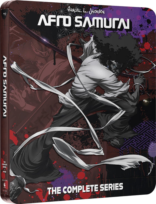 Afro Samurai: The Complete Series + Movie - Limited Edition Steelbook (Blu-ray) - for just $72.99! 
