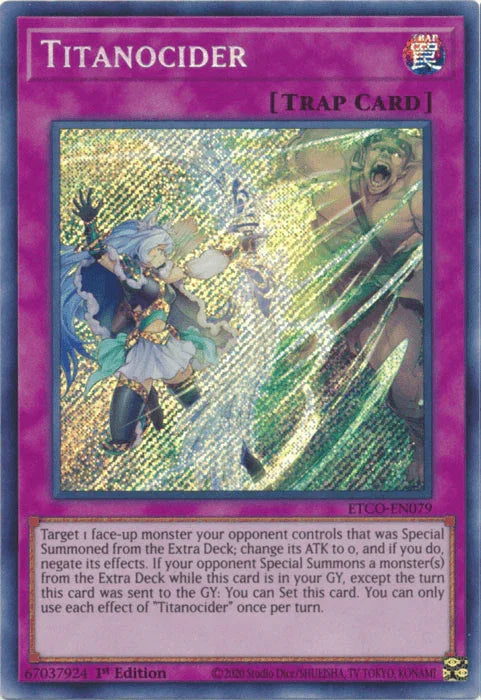 Titanocider [ETCO-EN079] Secret Rare - for just $0.60! 
