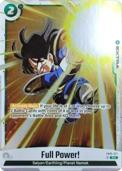 Full Power! (Tournament Pack 06) [Fusion World Tournament Cards] - for just $0.15! 