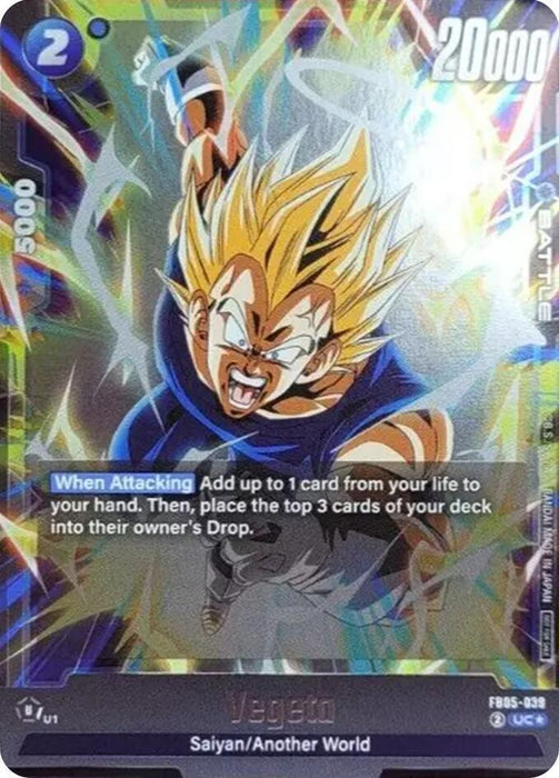 Vegeta (Tournament Pack 06) [Fusion World Tournament Cards] - for just $0.25! 