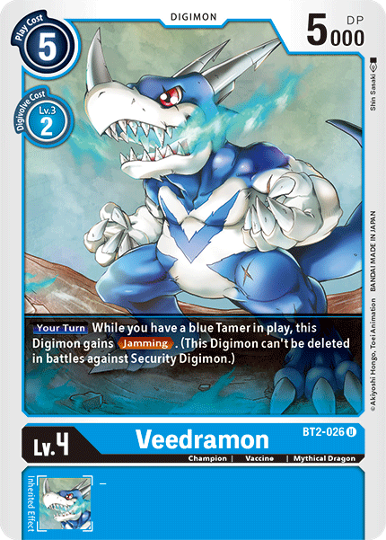 Veedramon [BT2-026] [Release Special Booster Ver.1.5] - Just $0.09! Shop now at Retro Gaming of Denver