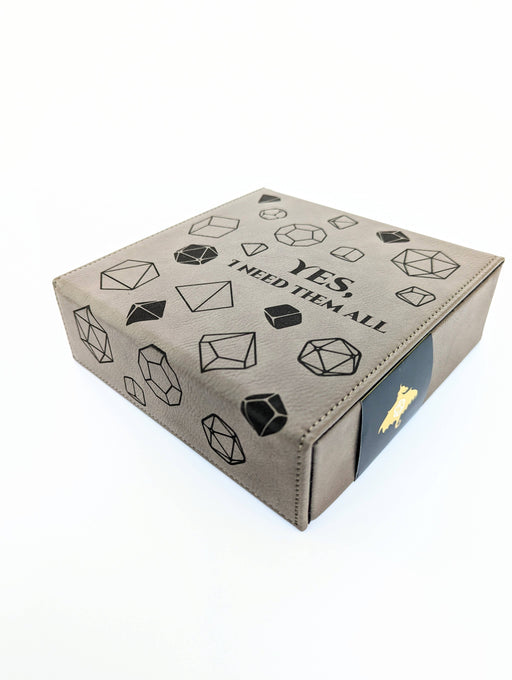 Yes, I Need Them All - D&D - Vegan Leather Dice Box - for just $34.99! 