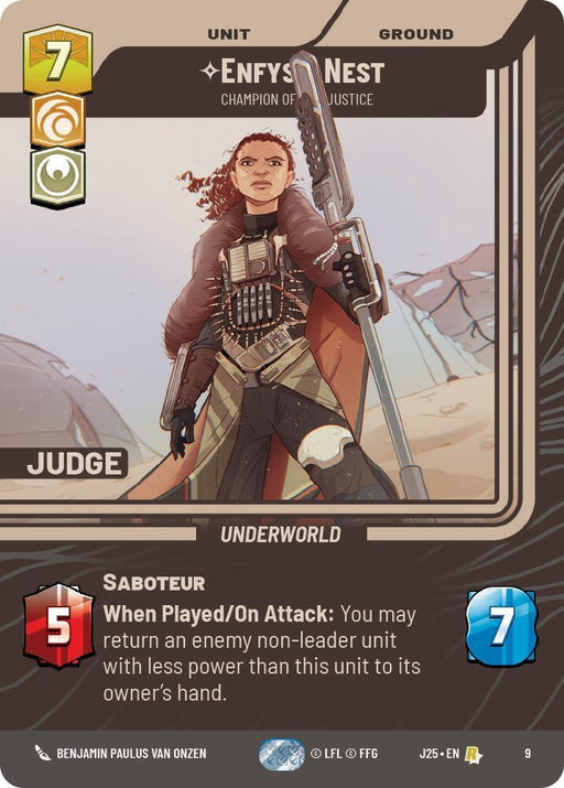 Enfys Nest - Champion of Justice (9) (9) [Judge Promos] - for just $5.90! 