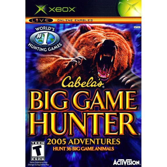 Cabela's Big Game Hunter 2005 Adventures (Xbox) - Just $0! Shop now at Retro Gaming of Denver