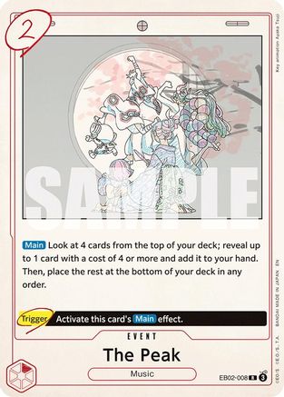 The Peak (EB02-008) - Extra Booster: Anime 25th Collection Foil - for just $0.48! 