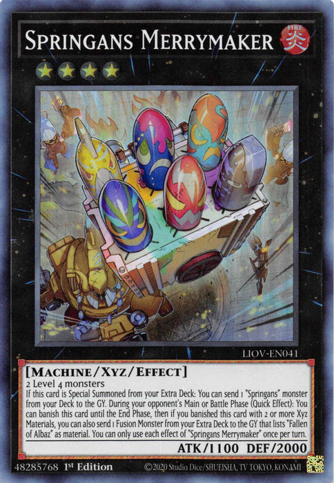 Springans Merrymaker [LIOV-EN041] Super Rare - for just $2.80! 
