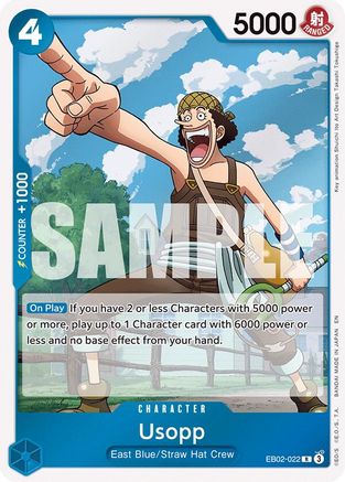 Usopp (EB02-022) - Extra Booster: Anime 25th Collection Foil - for just $0.13! 