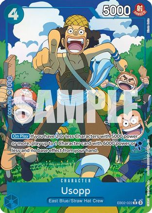 Usopp (Alternate Art) (EB02-022) - Extra Booster: Anime 25th Collection Foil - for just $11.40! 
