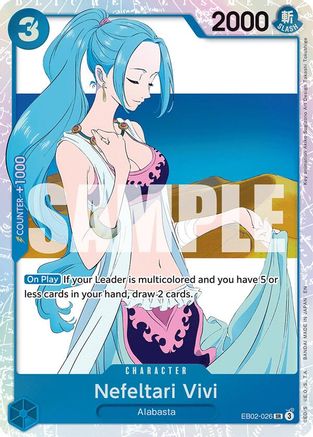 Nefeltari Vivi (EB02-026) - Extra Booster: Anime 25th Collection Foil - for just $2.75! 