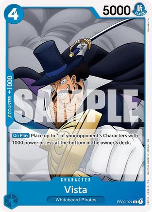 Vista (EB02-027) - Extra Booster: Anime 25th Collection - for just $0.05! 