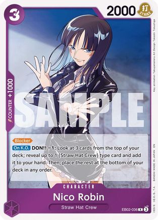 Nico Robin (EB02-036) - Extra Booster: Anime 25th Collection Foil - for just $0.40! 