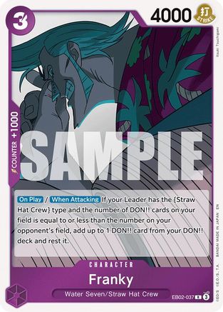 Franky (EB02-037) - Extra Booster: Anime 25th Collection Foil - for just $0.15! 