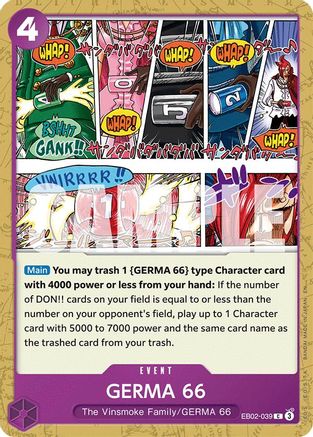 GERMA 66 (EB02-039) - Extra Booster: Anime 25th Collection - for just $0.05! 