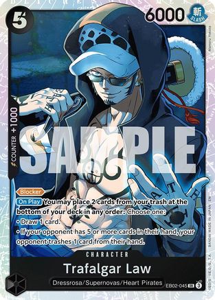 Trafalgar Law (EB02-045) - Extra Booster: Anime 25th Collection Foil - for just $0.88! 