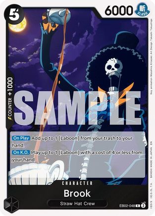 Brook (EB02-048) - Extra Booster: Anime 25th Collection Foil - for just $0.15! 