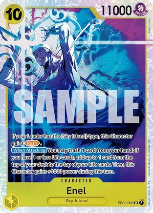Enel (EB02-052) - Extra Booster: Anime 25th Collection Foil - for just $11.15! 