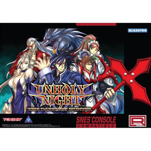 Unholy Night: The Darkness Hunter (Super Nintendo) - Premium Video Games - Just $0! Shop now at Retro Gaming of Denver