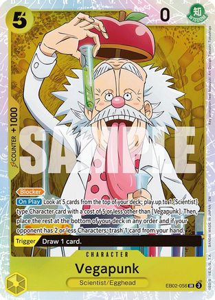 Vegapunk (EB02-056) - Extra Booster: Anime 25th Collection Foil - for just $1.40! 