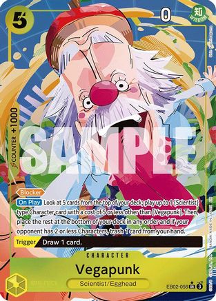 Vegapunk (Alternate Art) (EB02-056) - Extra Booster: Anime 25th Collection Foil - for just $11.45! 