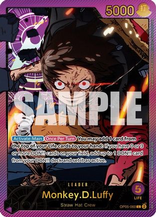 Monkey.D.Luffy (SPR) (OP05-060) - Extra Booster: Anime 25th Collection Foil - for just $927.77! 