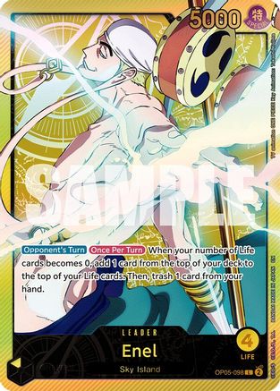 Enel (SPR) (OP05-098) - Extra Booster: Anime 25th Collection Foil - for just $246.83! 