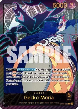 Gecko Moria (SPR) (OP06-080) - Extra Booster: Anime 25th Collection Foil - for just $189.90! 