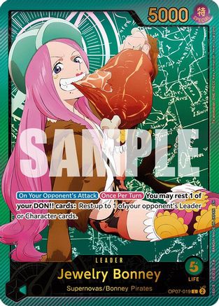 Jewelry Bonney (SPR) (OP07-019) - Extra Booster: Anime 25th Collection Foil - for just $293.25! 