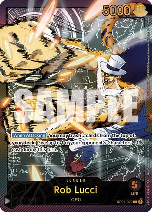 Rob Lucci (SPR) (OP07-079) - Extra Booster: Anime 25th Collection Foil - for just $296.50! 