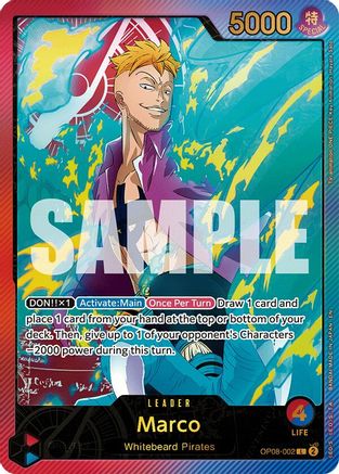 Marco (SPR) (OP08-002) - Extra Booster: Anime 25th Collection Foil - for just $301.93! 