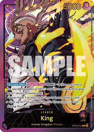 King (SPR) (OP08-057) - Extra Booster: Anime 25th Collection Foil - for just $290.93! 