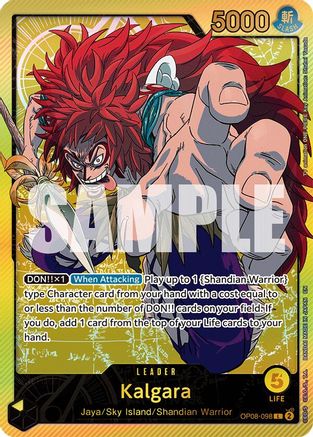 Kalgara (SPR) (OP08-098) - Extra Booster: Anime 25th Collection Foil - for just $182.95! 