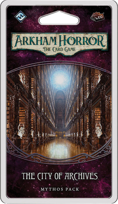 Arkham Horror LCG: The City of Archives Mythos Pack - for just $16.99! 