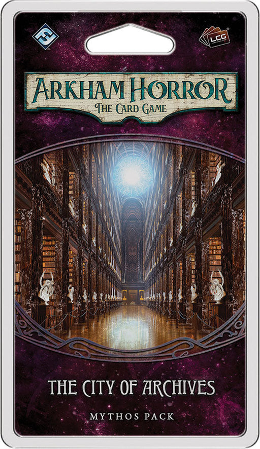 Arkham Horror LCG: The City of Archives Mythos Pack - for just $16.99! 