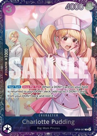 Charlotte Pudding (Treasure Cup 2025) (OP08-067) - One Piece Promotion Cards Foil - for just $300! 